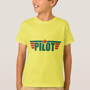 Pilot Wings Badge - Luchtvaart T-shirt