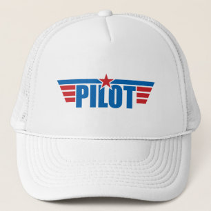 Pilot Wings Badge - Luchtvaart Trucker Pet