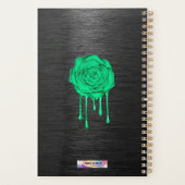 Pilotage du planificateur personnalisé Rose vert (Dos)