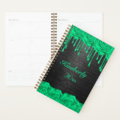 Pilotage du planificateur personnalisé Rose vert (Devant avec enveloppe)