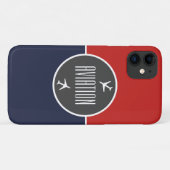 Pilote Avion Aviation Vol d'iPhone 11 Coque (Dos (Horizontal))