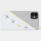 Pilote Avion Aviation Vol d'iPhone 11 Coque (Dos (Horizontal))