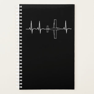 Pilote d'avion pilote Heartbeat cadeau volant