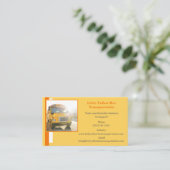 Pilote de bus privé Carte de visite de bus scolair (Debout devant)