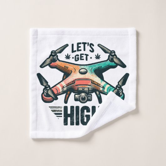 Pilote de drone (Gant de toilette)