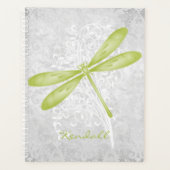 Pilote de libellule vert personnalisé (Devant)