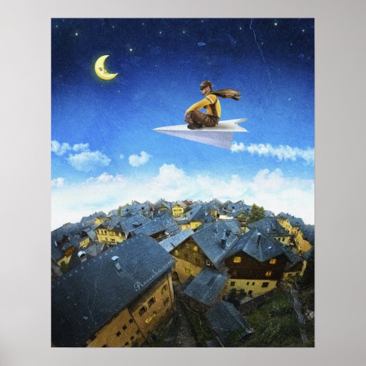 Pilote de plan papier - Affiche (Devant)