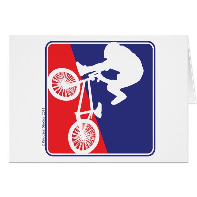 Pilote de vélo BMX (Devant horizontal)