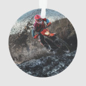 Pilote de vélo droit jetez l'oreiller (dos)