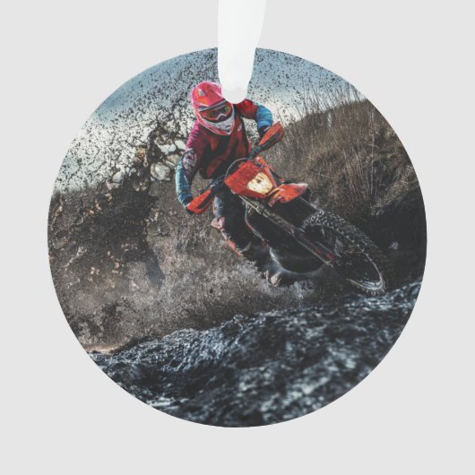 Pilote de vélo droit jetez l'oreiller (devant)