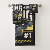 Pilote de voiture de course rapide de l'équipe de  (En situation)