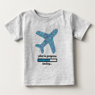 "Pilote en cours" T-shirt bébé de l'avion
