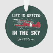 Pilote Gag Life is Better in the Skies Christmas (devant)