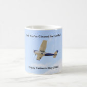 Pilote papa Avion Père Fête du Café Mug (Centre)