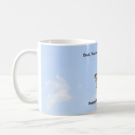 Pilote papa Avion Père Fête du Café Mug (Gauche)