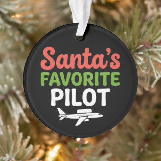 Pilote préféré du Père Noël Noël Aviation Avion