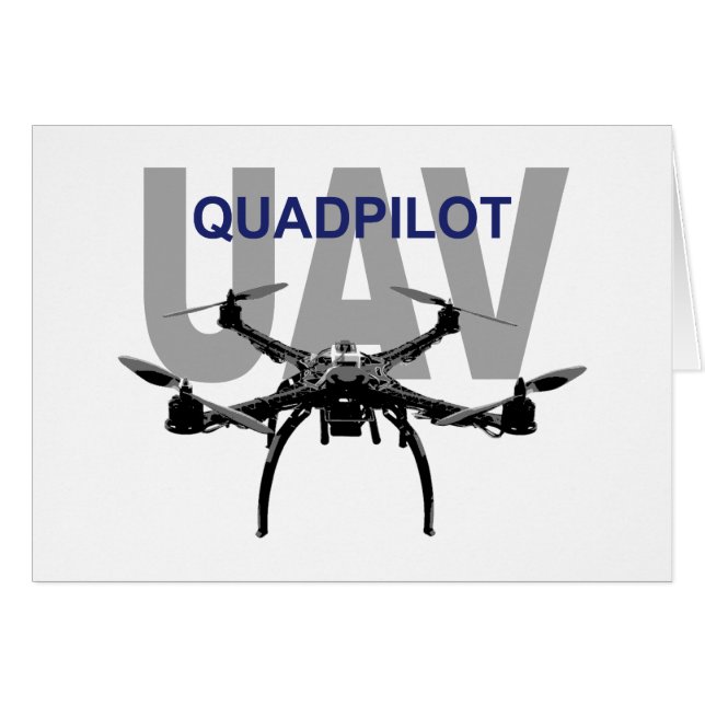 Pilote Quadcopter UAV Quadpilot (Devant horizontal)