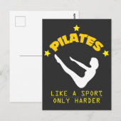 Piloten als een sport, alleen maar lastige controv briefkaart (Voorkant / Achterkant)