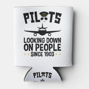 Piloten die sinds 1903 op mensen kijken blikjeskoeler