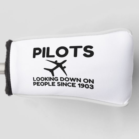 Piloten Golfheadcover (Voorkant)