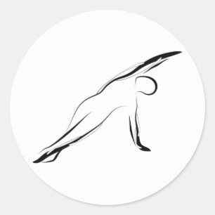 Piloten stellen ronde sticker