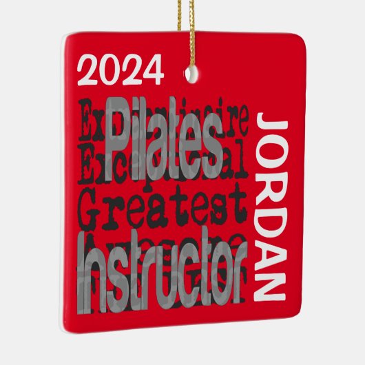 Pilotendocent Extraordinaire CUSTOM Keramisch Ornament (Rechts)