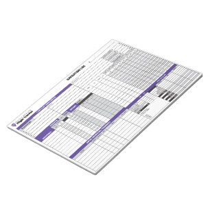 Pilotennavigatielogboek Notitieblok