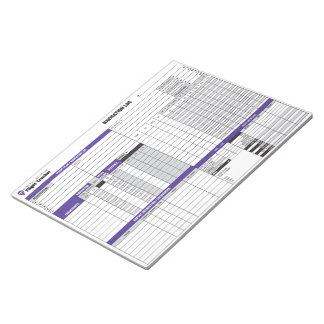 Pilotennavigatielogboek Notitieblok