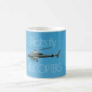 Pilotenvlieghelikopters Koffiemok