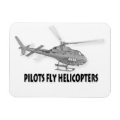 Pilotenvlieghelikopters Magneet (Horizontaal)