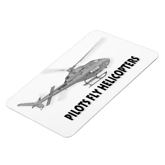 Pilotenvlieghelikopters Magneet (Linkerzijde)