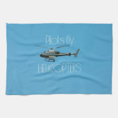 Pilotenvlieghelikopters Theedoek (Horizontaal)