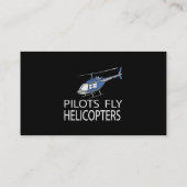 Pilotenvlieghelikopters Visitekaartje (Achterkant)