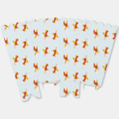 Pilotenvliegtuig in de lucht bedankdoosjes (Ongevouwen)