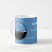 Pilotes Indicateur d'attitude Mug (Devant gauche)