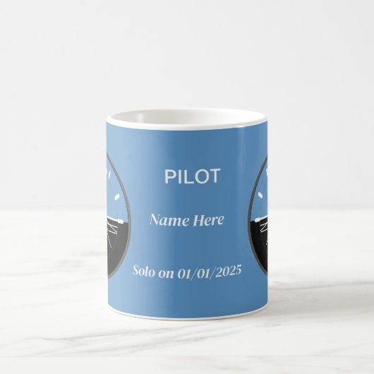 Pilotes Indicateur d'attitude Mug (Centre)