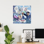 Pilotes Pilates Airlines Funny Rick London Poster (Bureau à domicile)