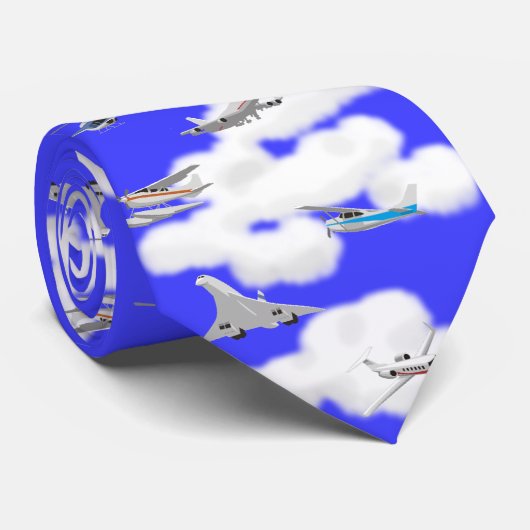 Pilotez la cravate amicale de cieux (Roulé)