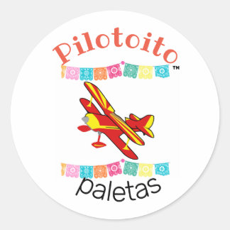 pilotoito paletas ronde sticker
