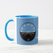 Pilots Attitude Indicator Mug (Gauche)