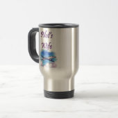 Pilot's Wife Travel Mug Reisbeker (Voorkant links)