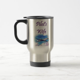 Pilot's Wife Travel Mug Reisbeker