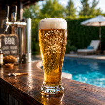 Verre à bière amusant pour la fête des pères