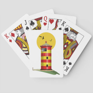 Pilsum Lighthouse Duitsland Pokerkaarten
