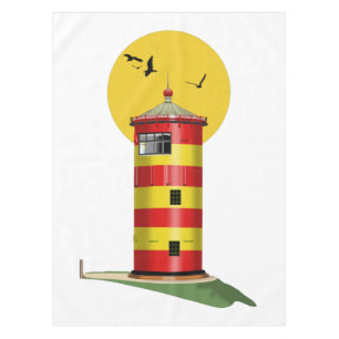 Pilsum Lighthouse Duitsland Tafelkleed