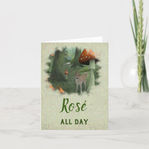 Pilzwald Feestdagen Kaart