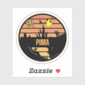 Pima, Arizona Sticker (Vel)