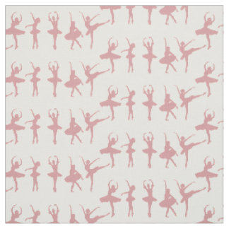 Pima Katoen Roze Ballerina's Ambacht Naai Stof