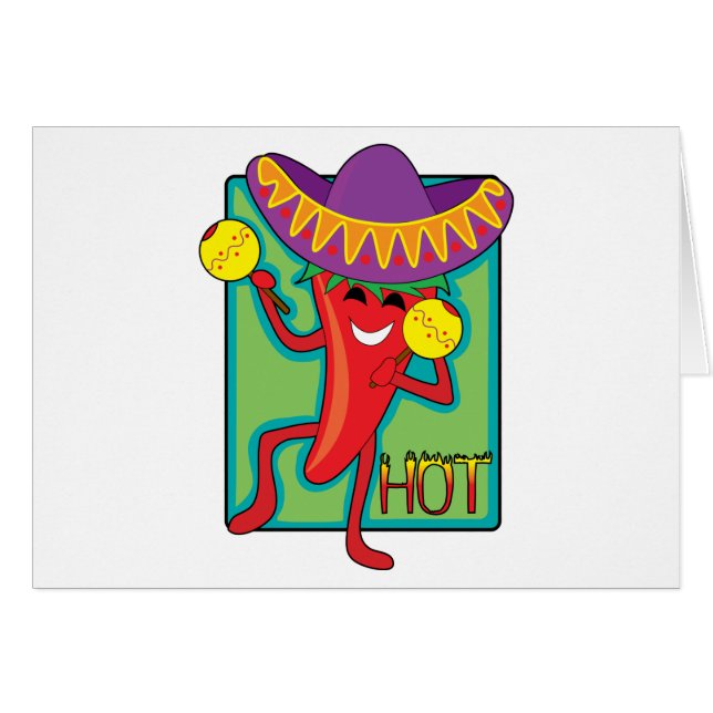 Piment mexicain (Devant horizontal)