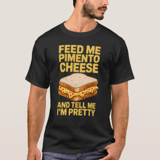 Pimento Kaassandwiches Voeden Me T-shirt